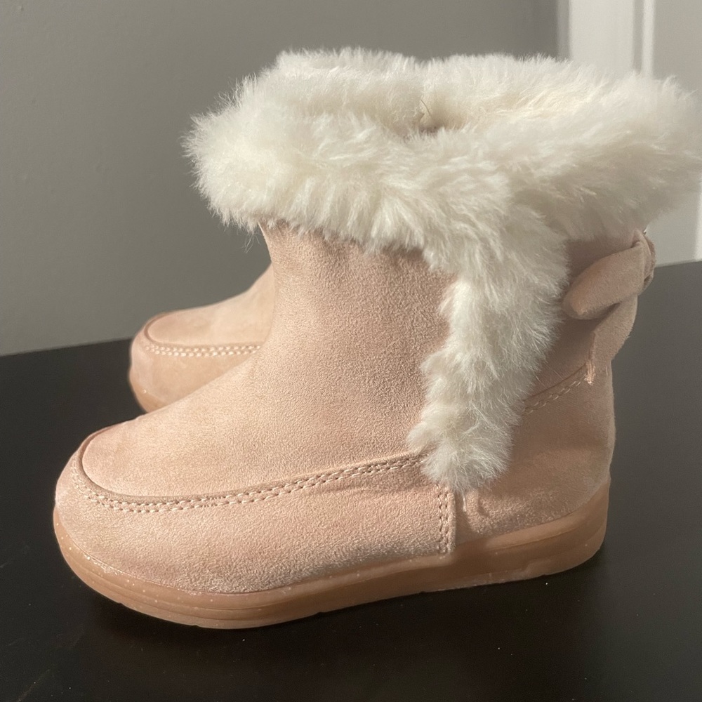 Toddler Pink Snow Boots